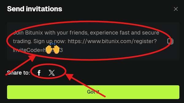 How to Share Your Bitunix Referral Code